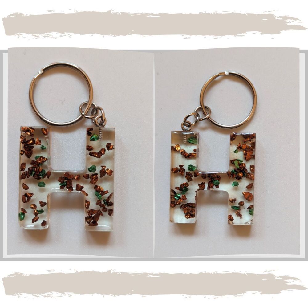 Keyring Letter H