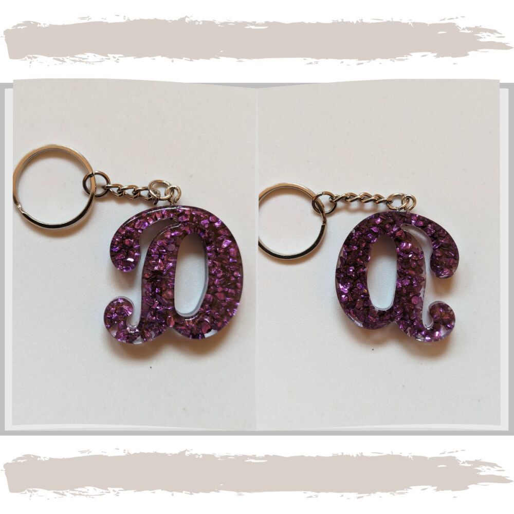 Keyring Letter D
