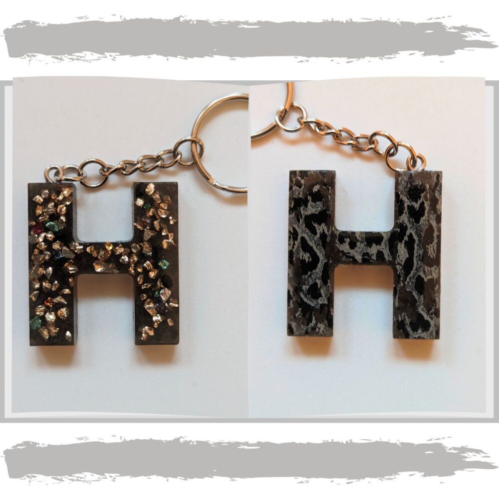 Keyring Letter H