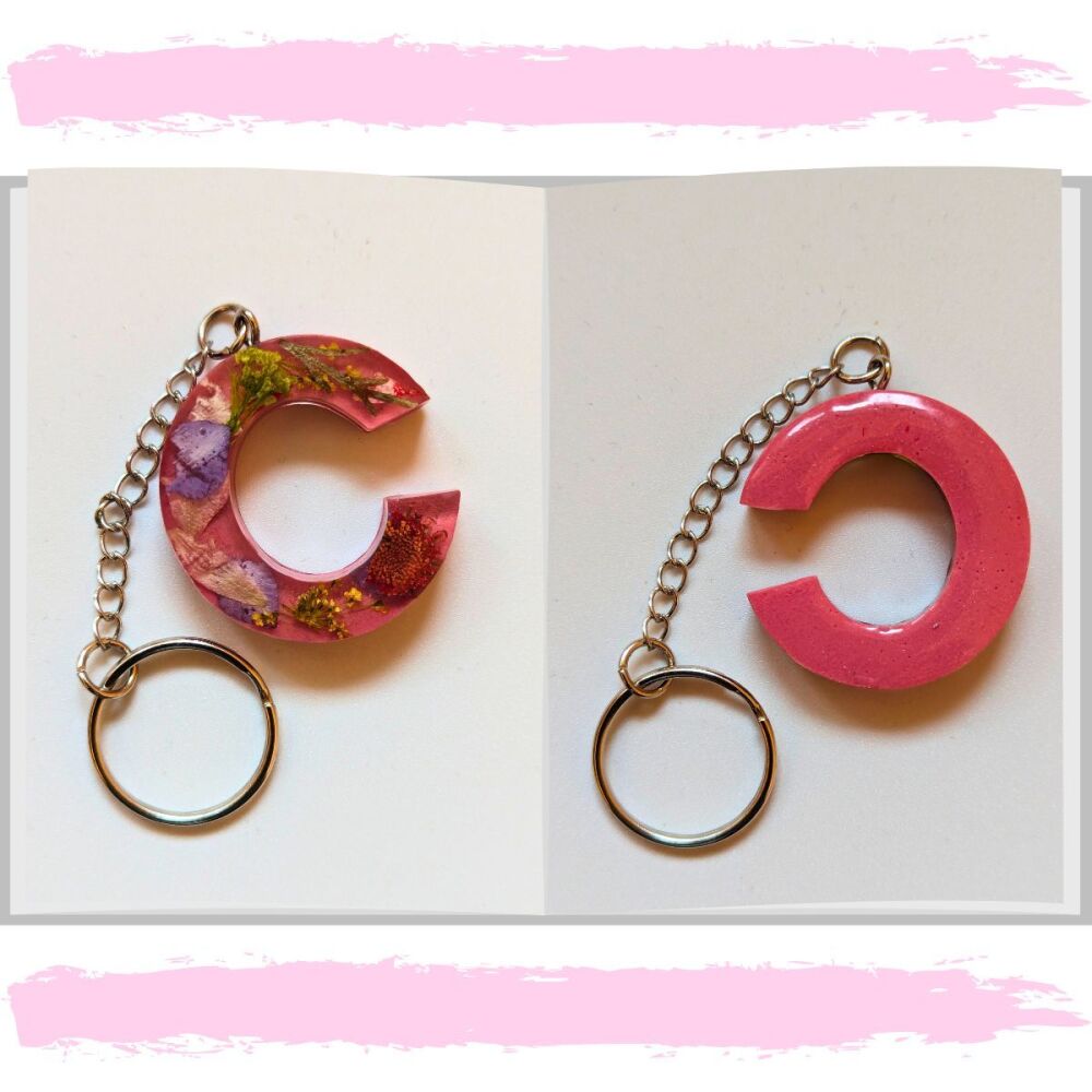 Keyring Letter C