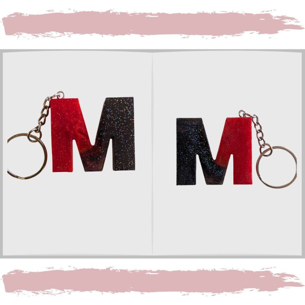 Keyring Letter M