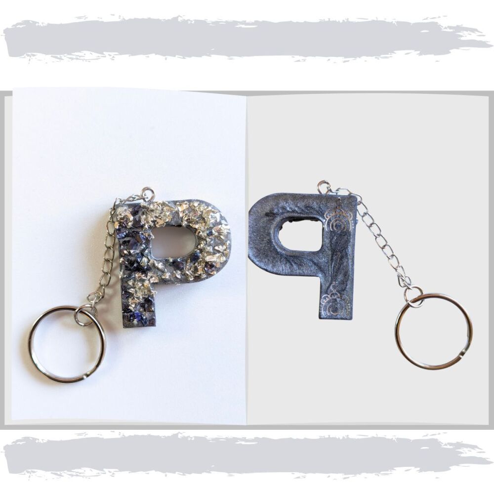 Keyring Letter P