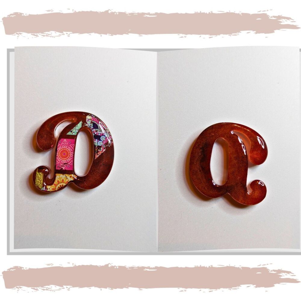 Keyring Letter D