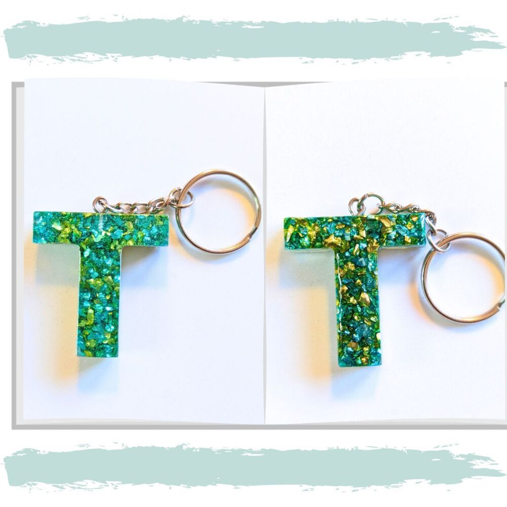 Keyring Letter T