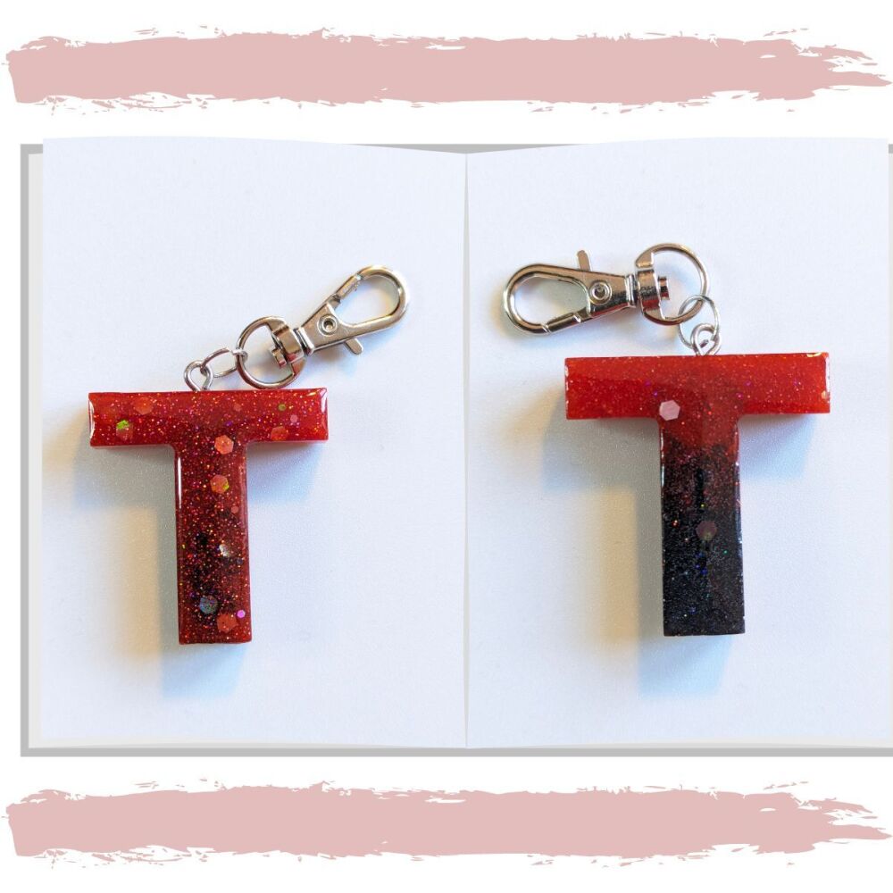 Keyring Letter T