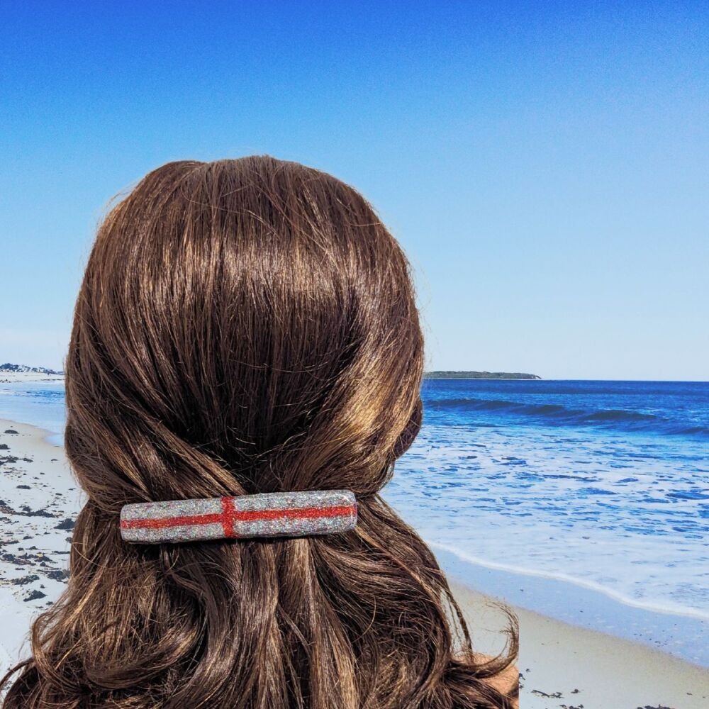 Large UK Flag  Hair Clip