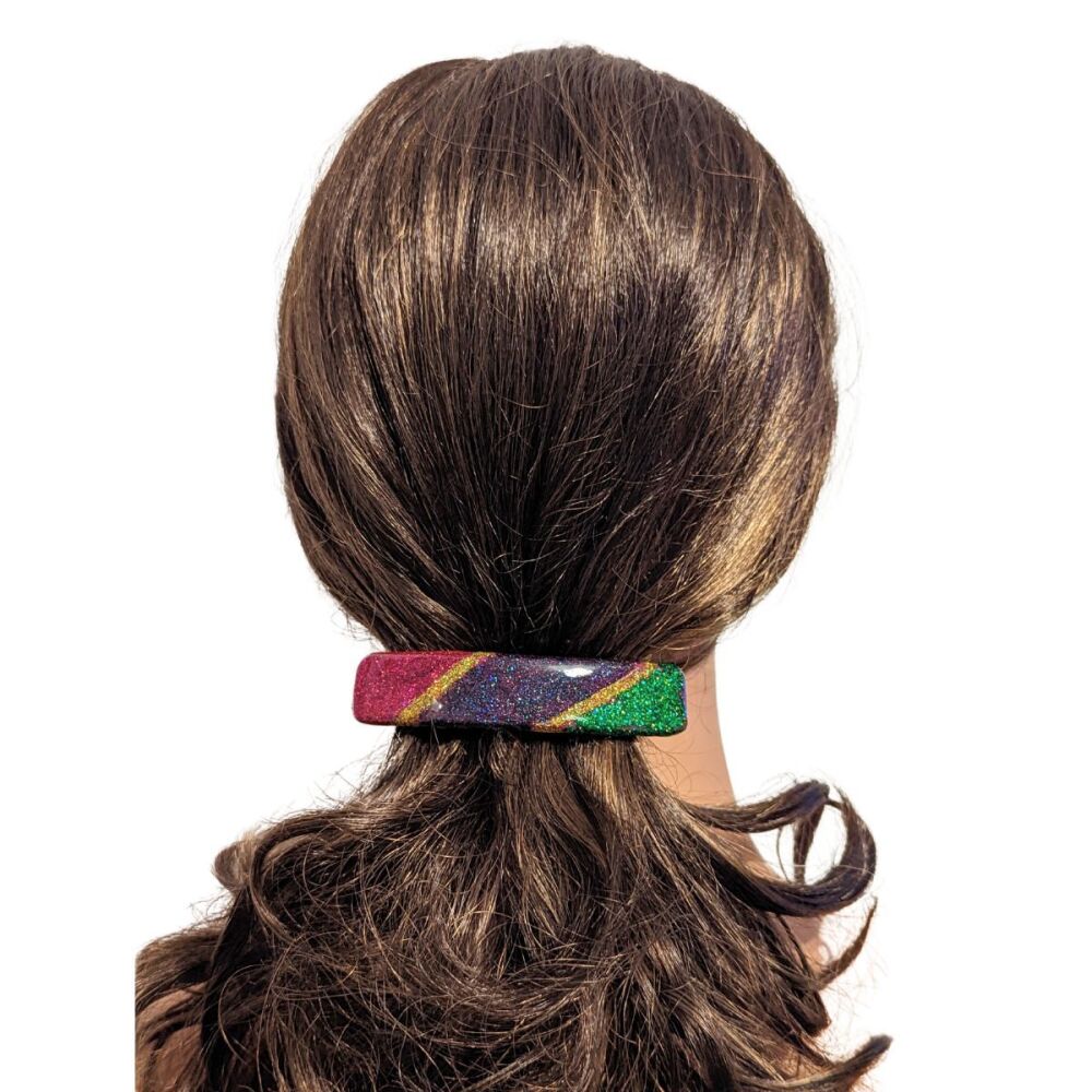 Extra Large St Kitts &  Nevis Flag  Hair Clip