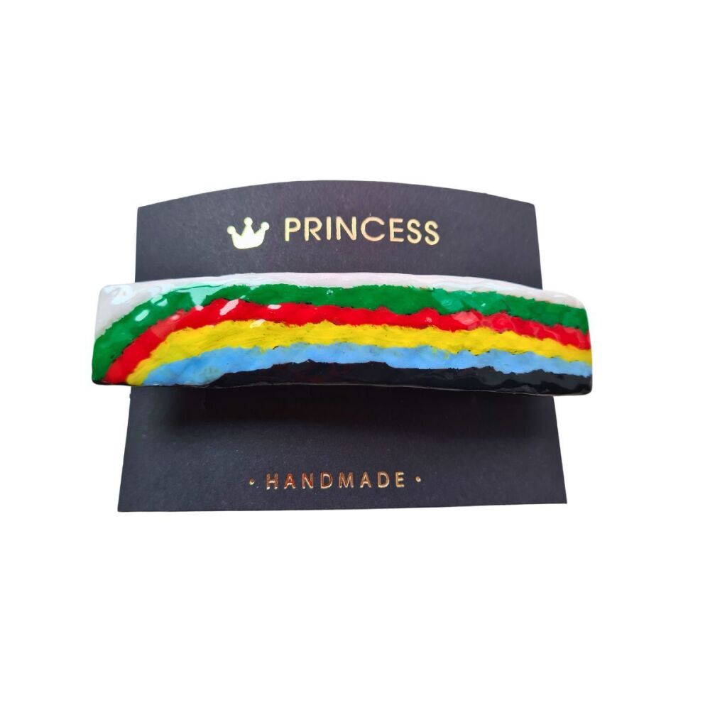 Rainbow Effect Hair Clip