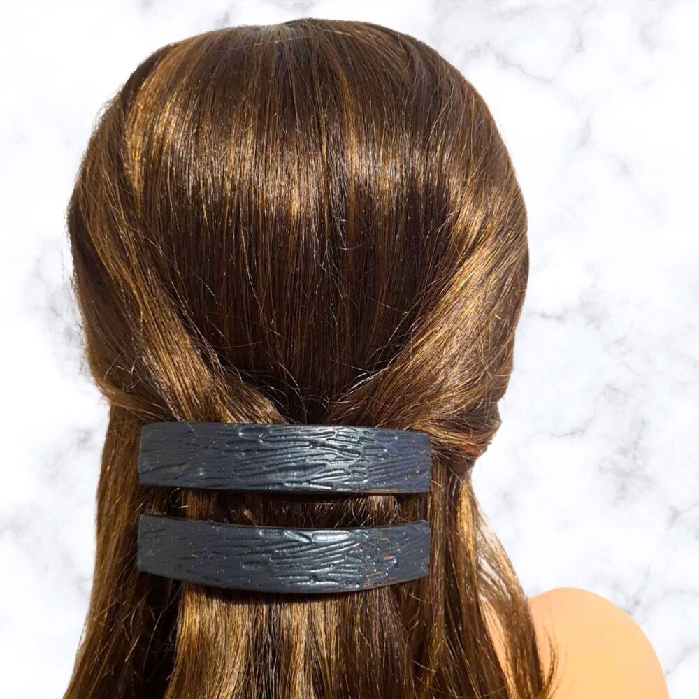 Black Hair Clip Barrette