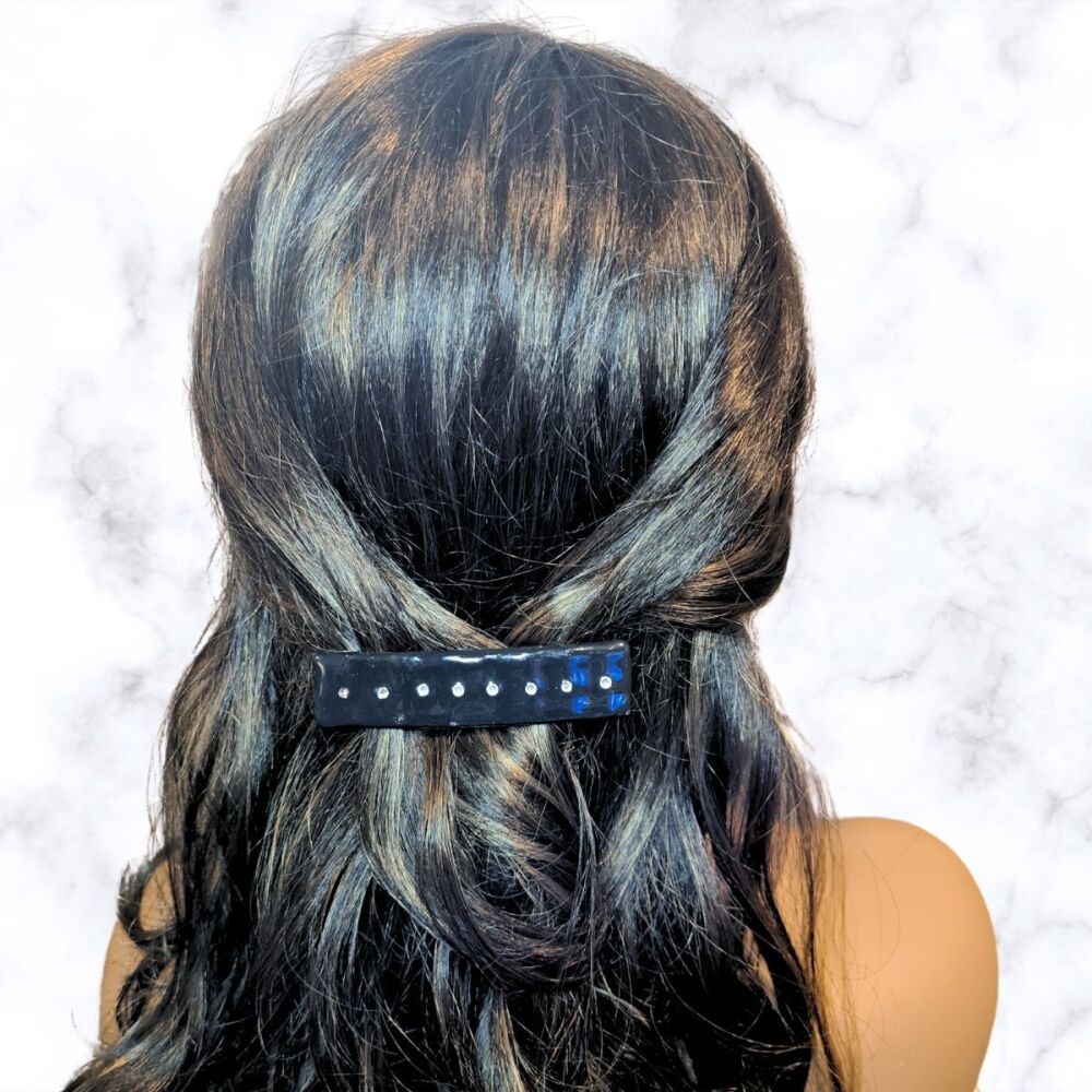 Black Hair Clip Barrette