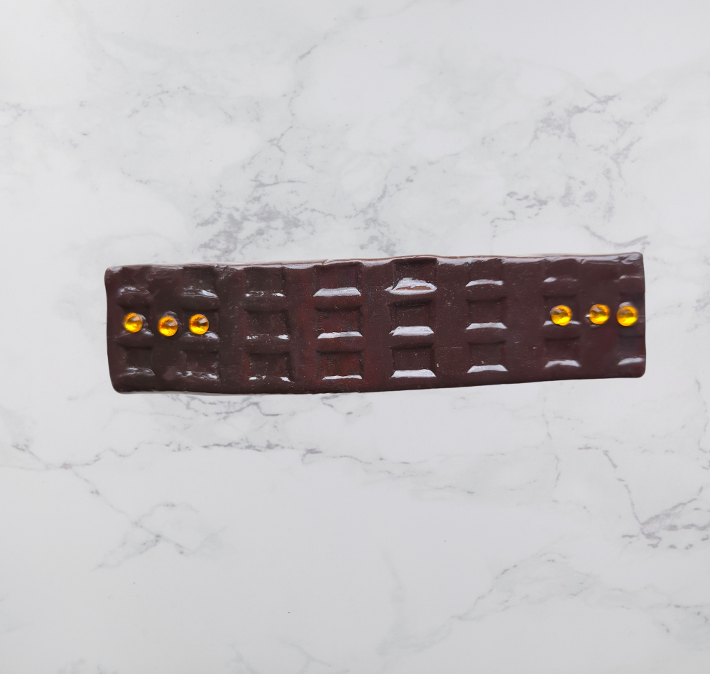 Medium Brown Hair Clip