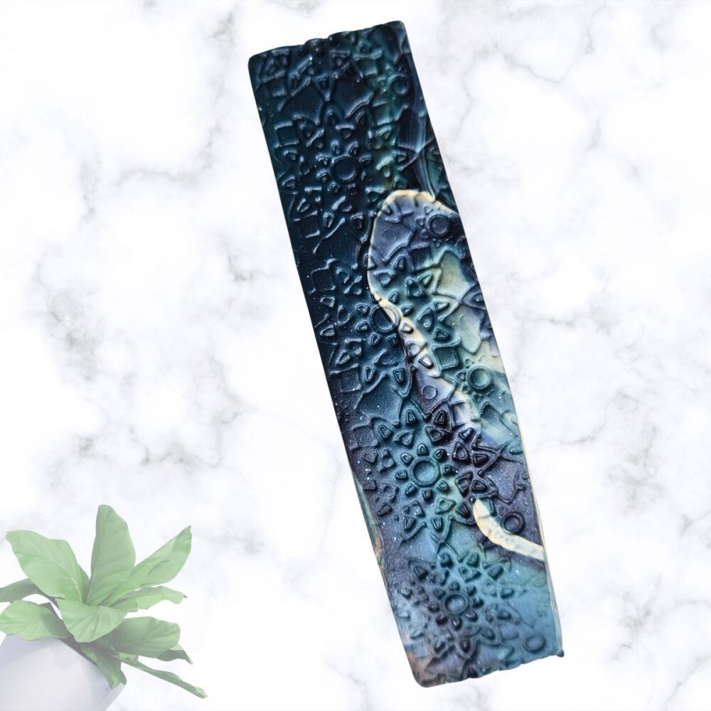 Grey multicoloured Hair Clip