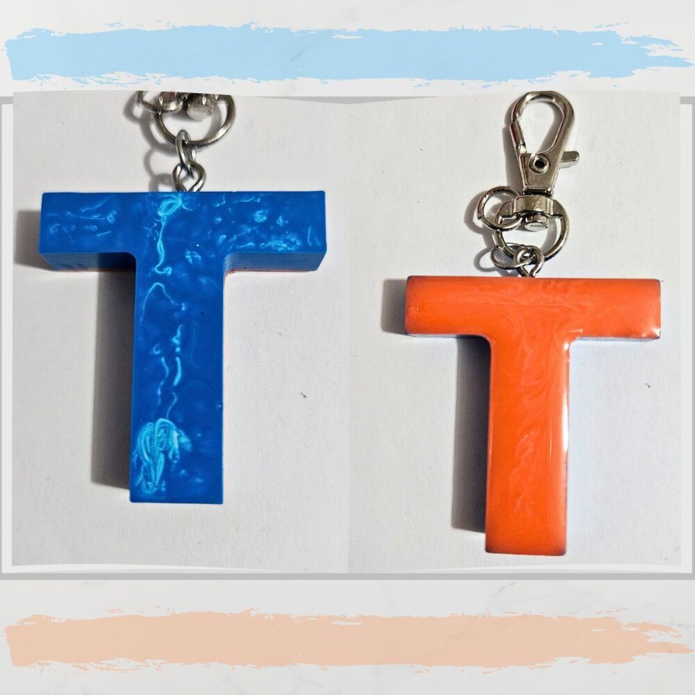 Keyring Letter T