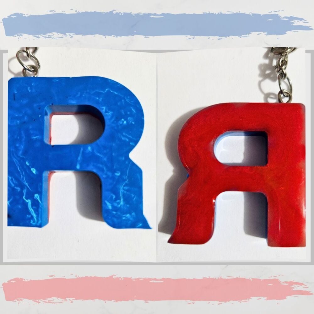 Keyring Letter R