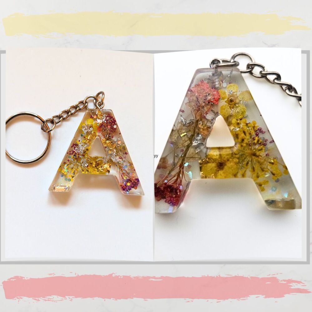 Keyring Letter A