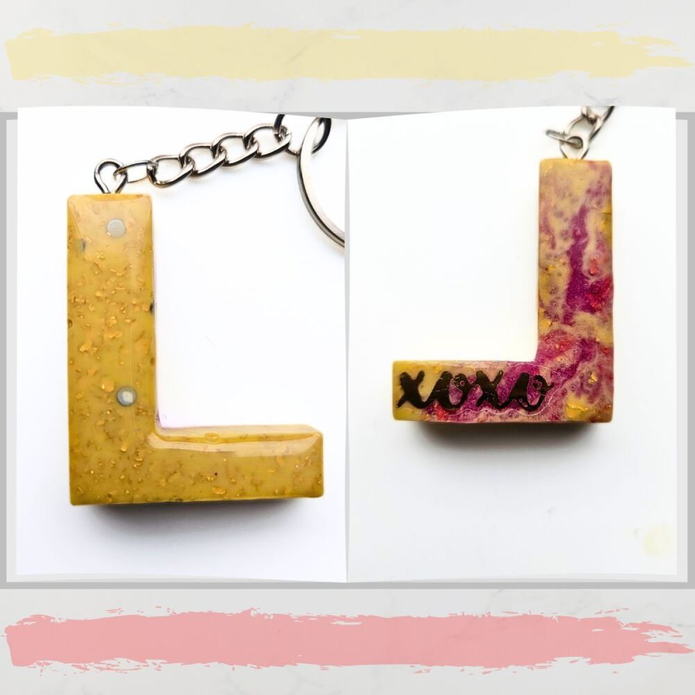 Keyring Letter L