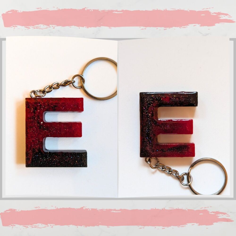 Keyring Letter E