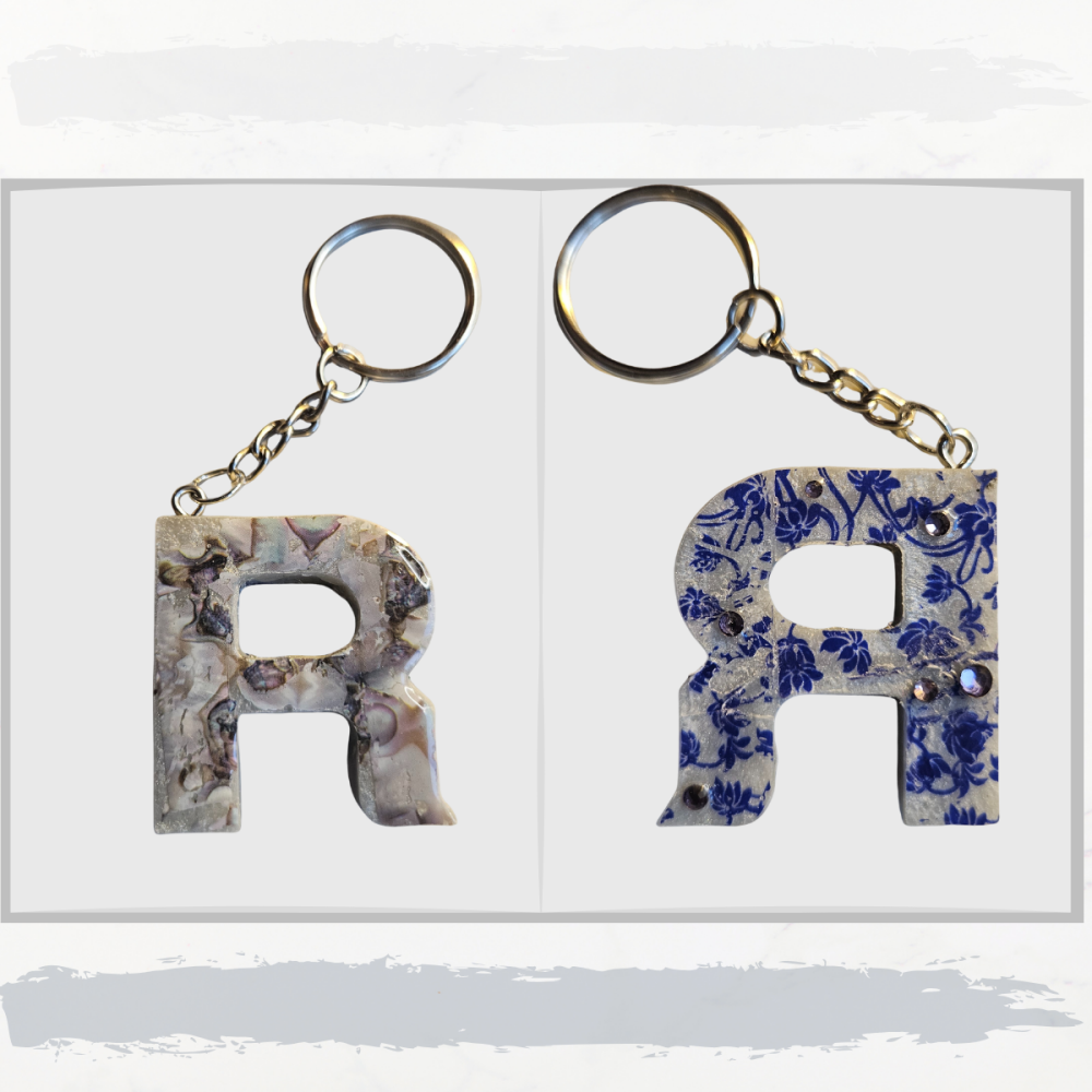 Keyring Letter R