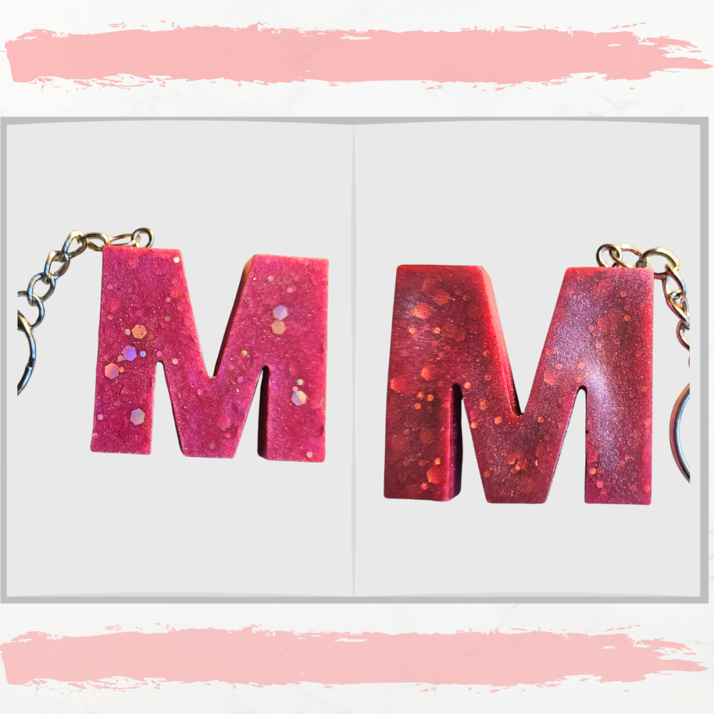 Keyring Letter M