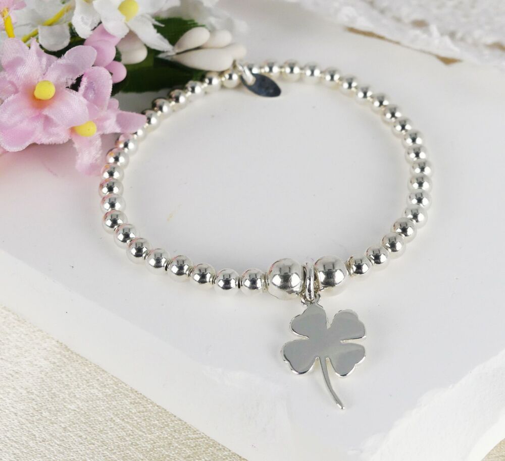 Sterling Silver Lucky Clover Charm