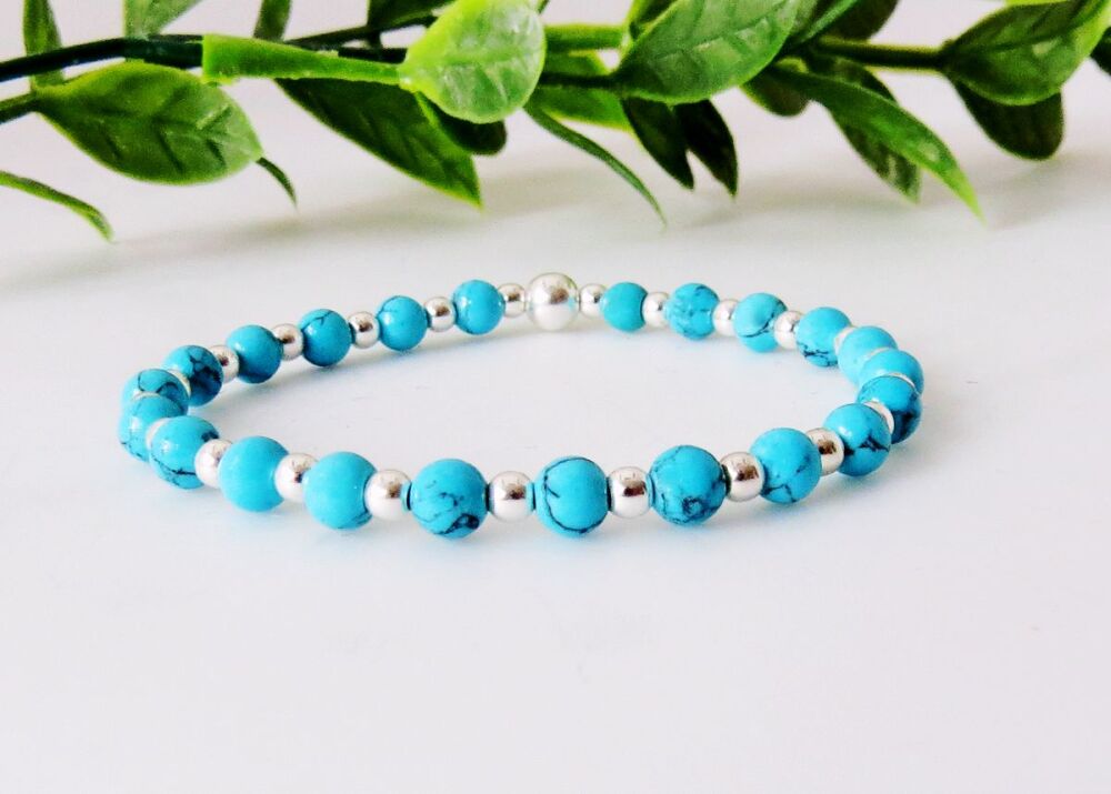 Turquoise Gemstone Bracelet