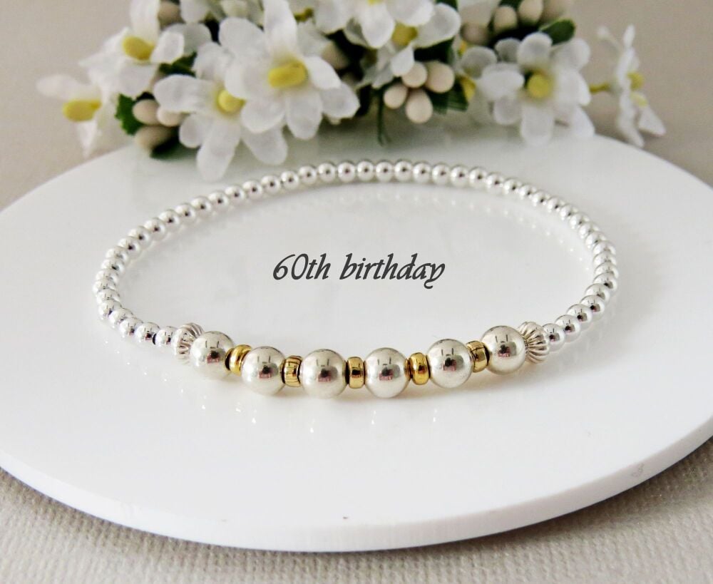 40th birthday bracelet