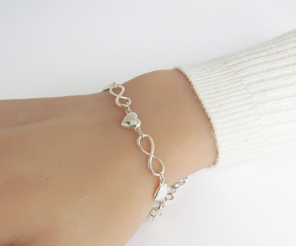 Heart Star Chain Bracelet