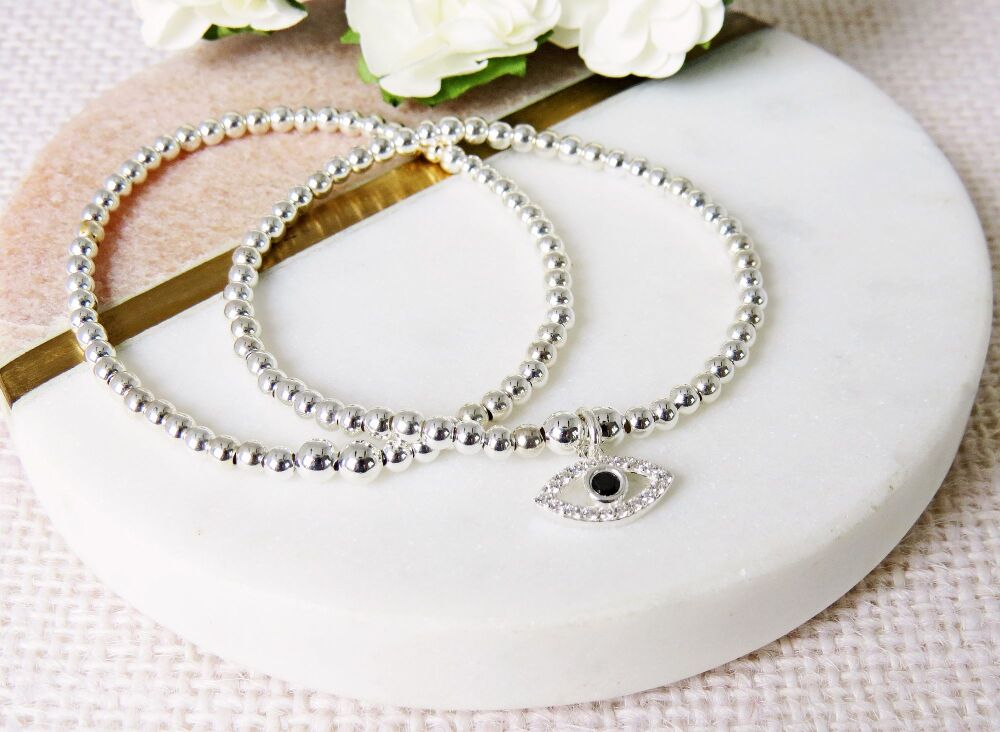 Evil eye double Bracelet