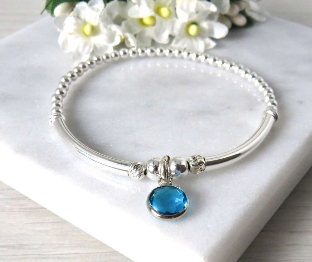 Crystal Birthstone Bracelet