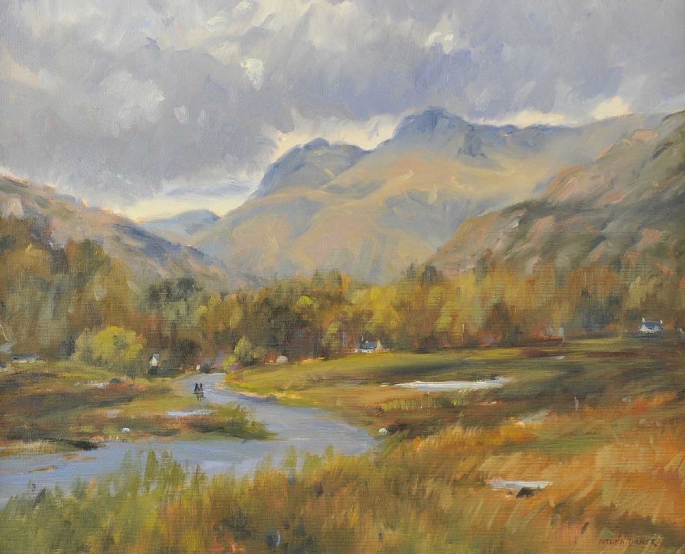 Road to Elterwater water