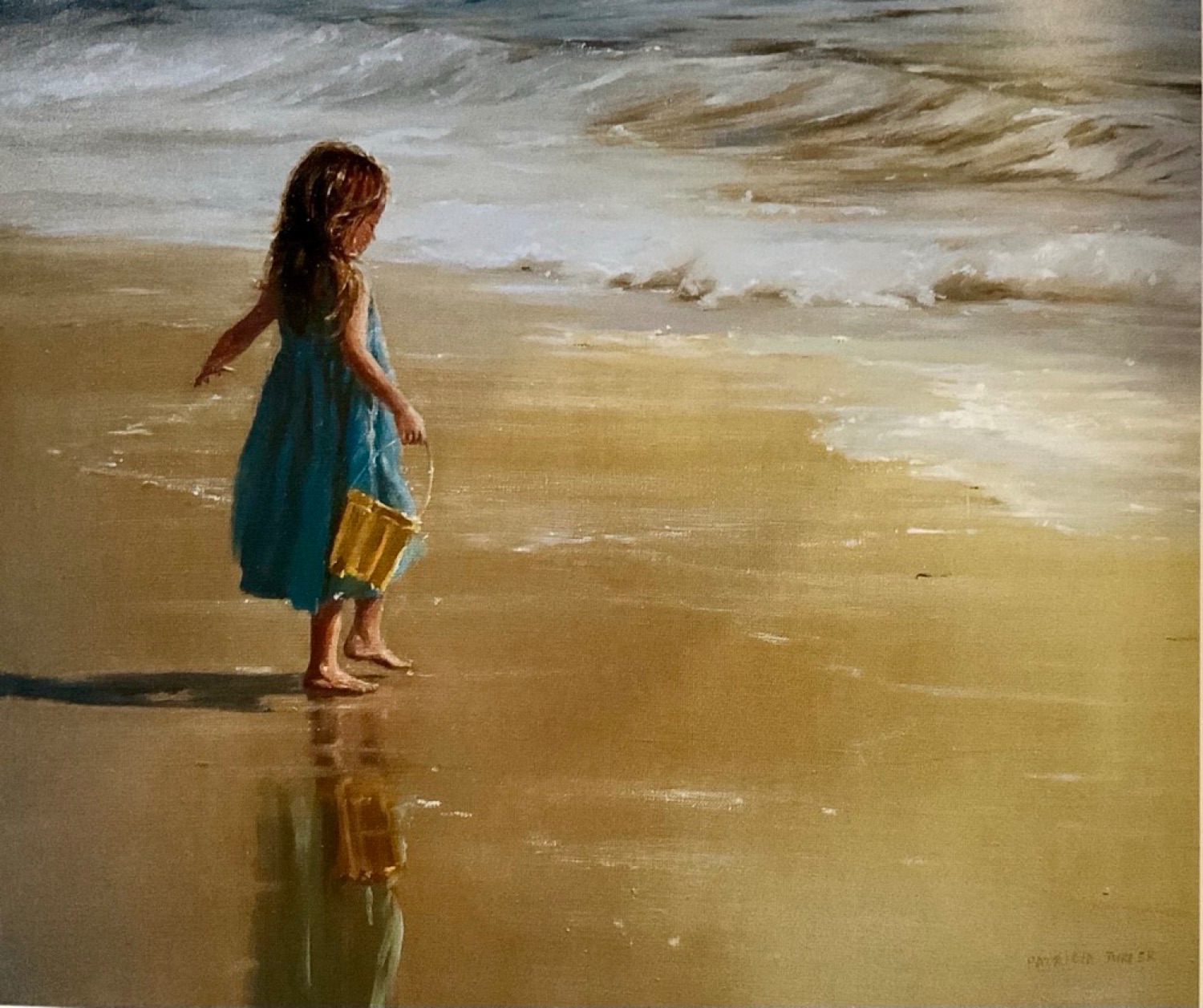 Heading to the waves