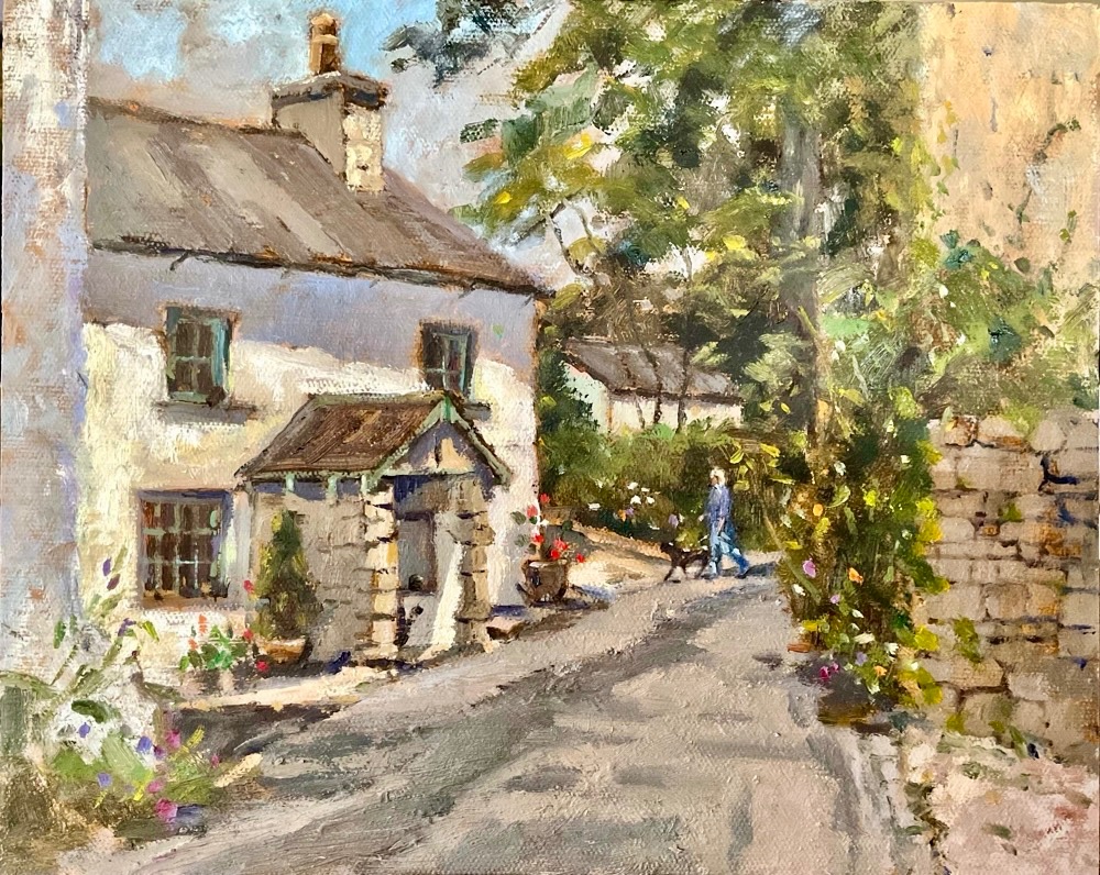 Saturday Morning Walk, Brigeteer, The Lake District, 24 x 30 cms (Unframed)