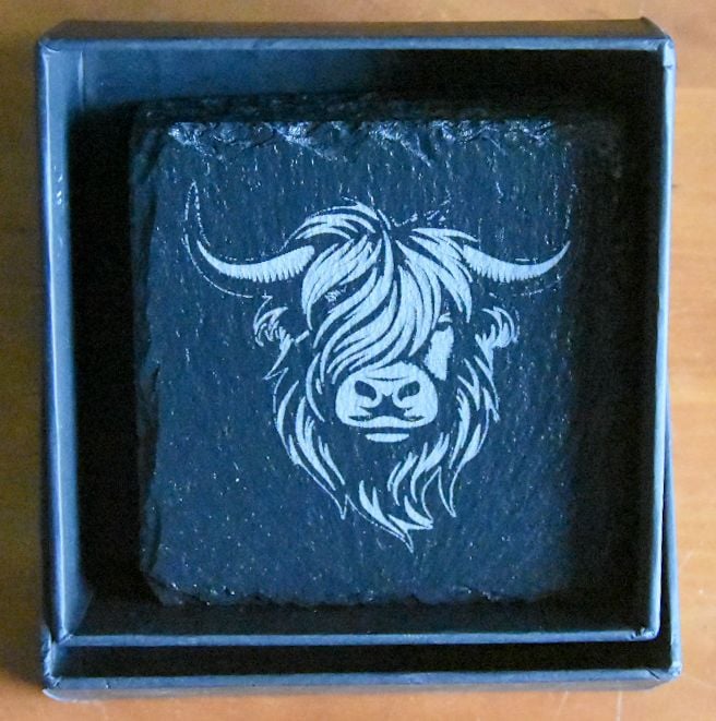 Highland Cow Coasters