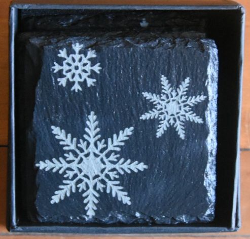 Snowflake Coasters