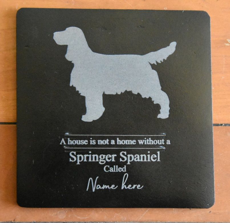 Personalised Dog Breed Coasters