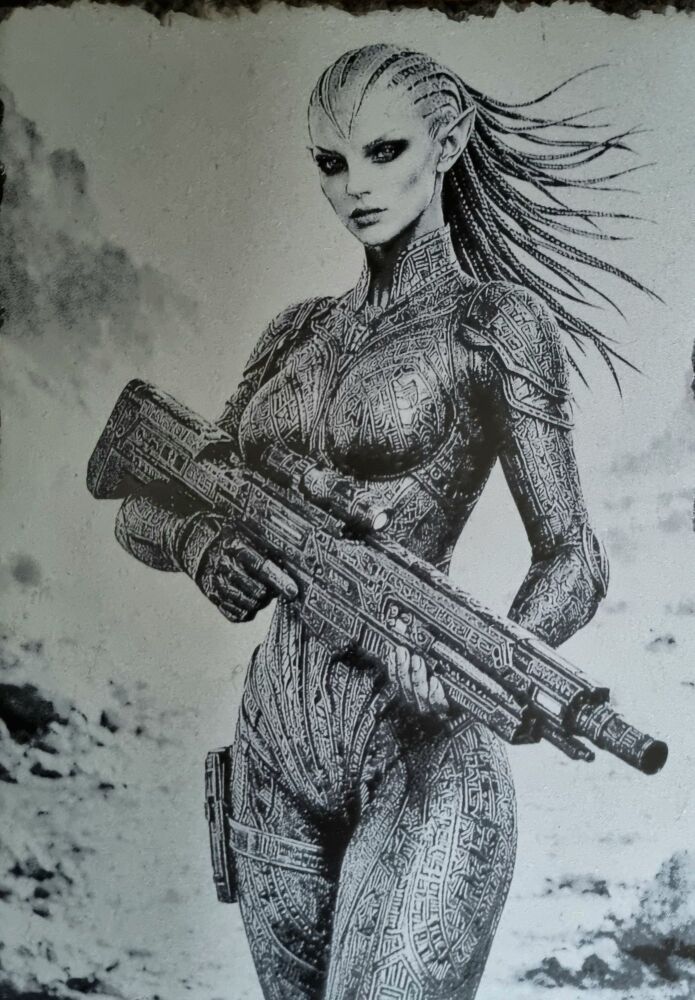 Female Alien Warrior