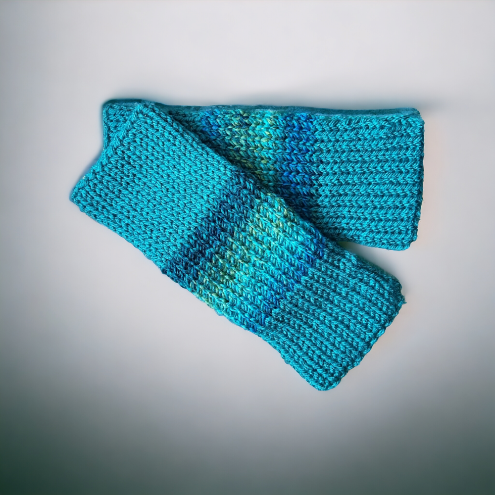 Handmade fingerless gloves