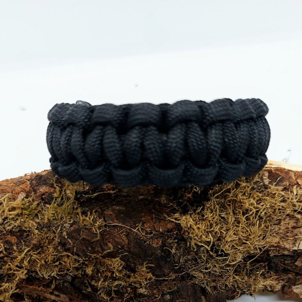 Handmade paracord mens tactical bracelet