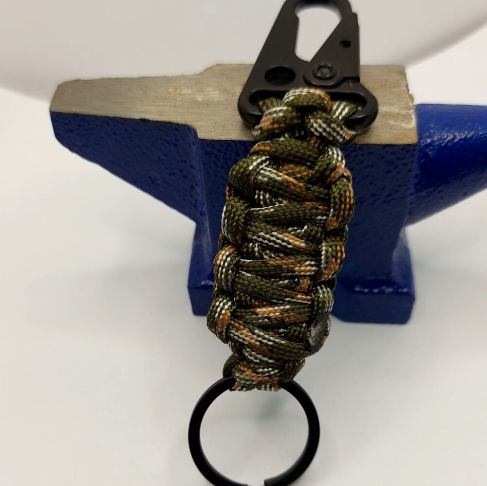 Hand crafted paracord Keychain