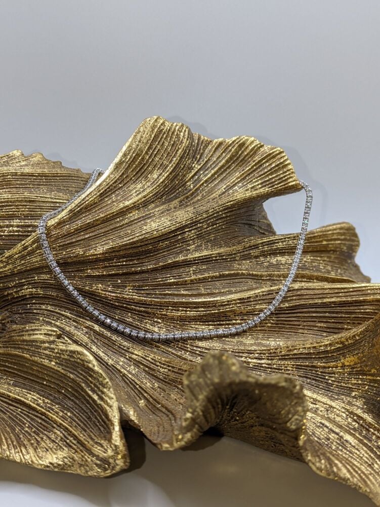 9.50ct Tennis Necklace VS1/ F