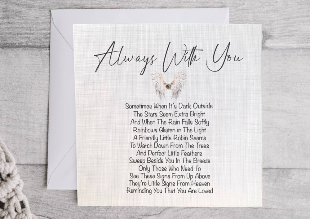 ALWAYS WITH YOU CARD