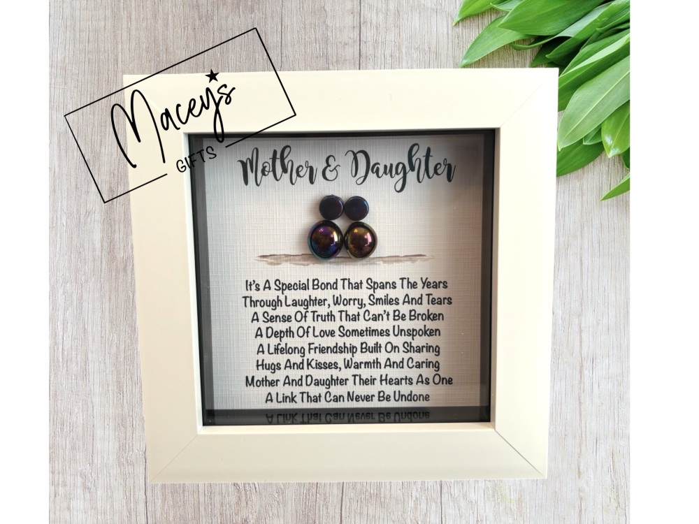 MOTHER & DAUGHTER VERSE FRAME