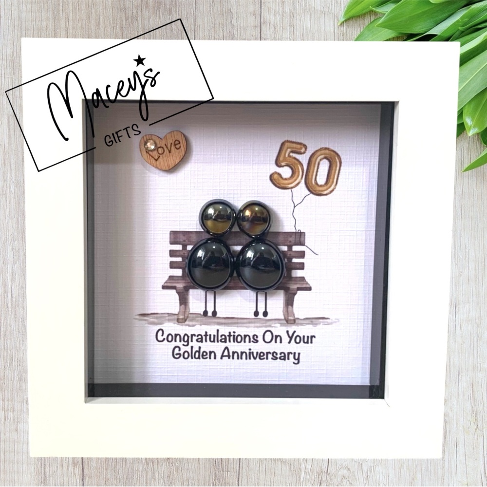 MILESTONE WEDDING ANNIVERSARY FRAME 1,25,30,40,50,60