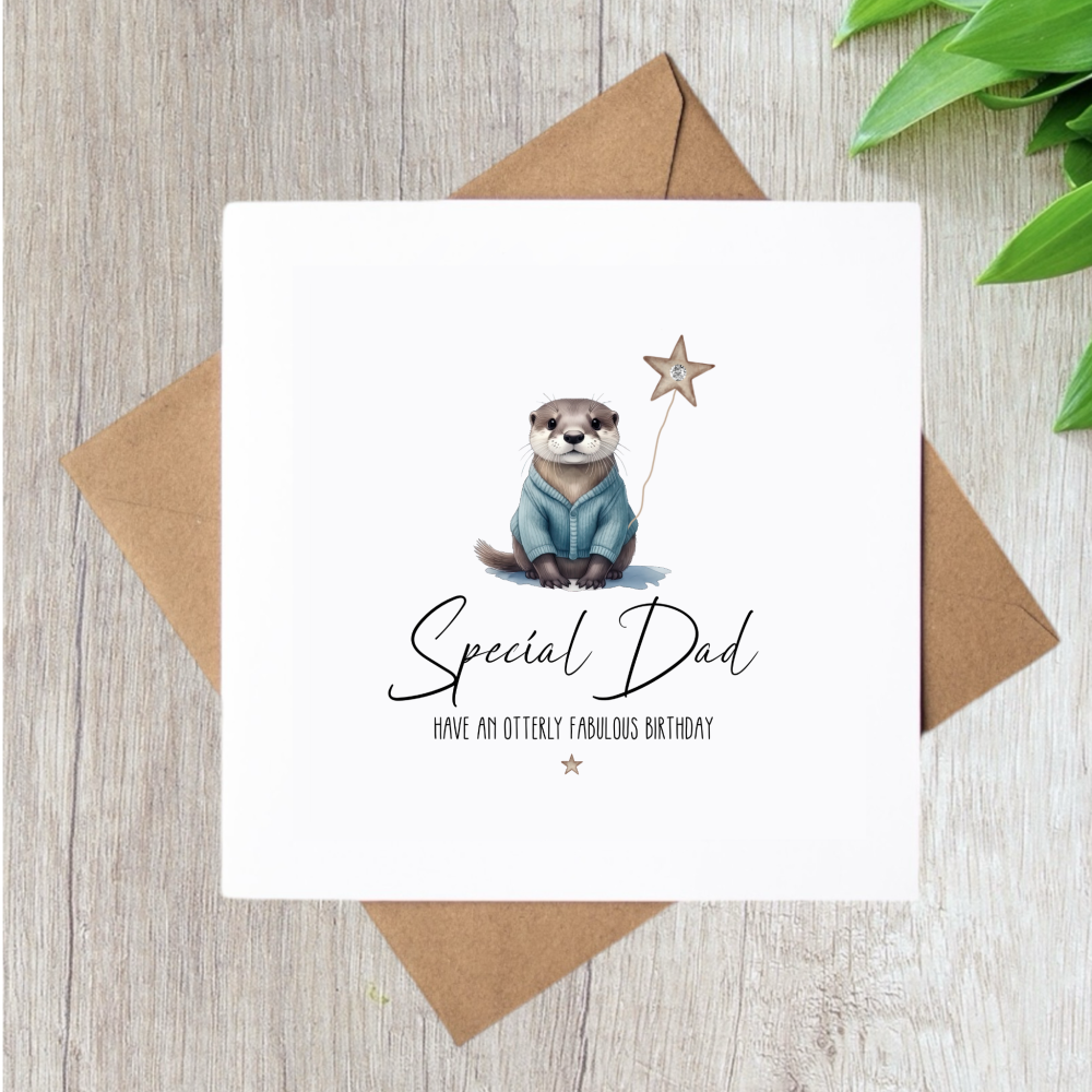 OTTER HAVE AN OTTERLY FABULOUS BIRTHDAY MALE