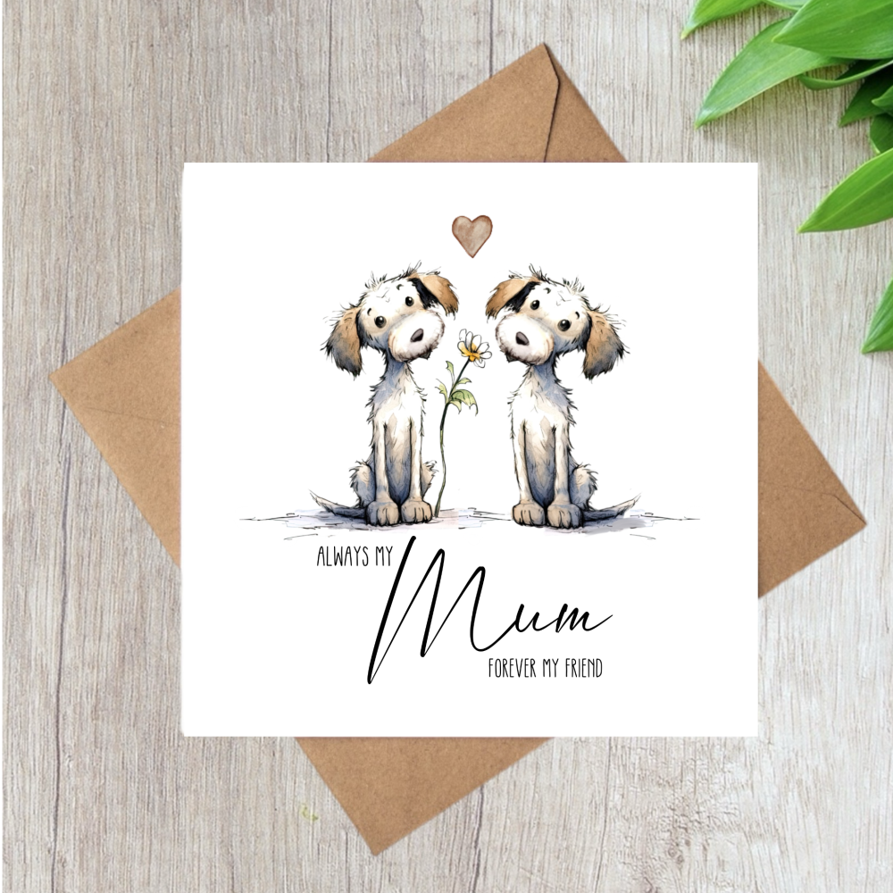 SCRUFFY DOG ALWAYS MY FRIEND MUM, SISTER, NAN ETC