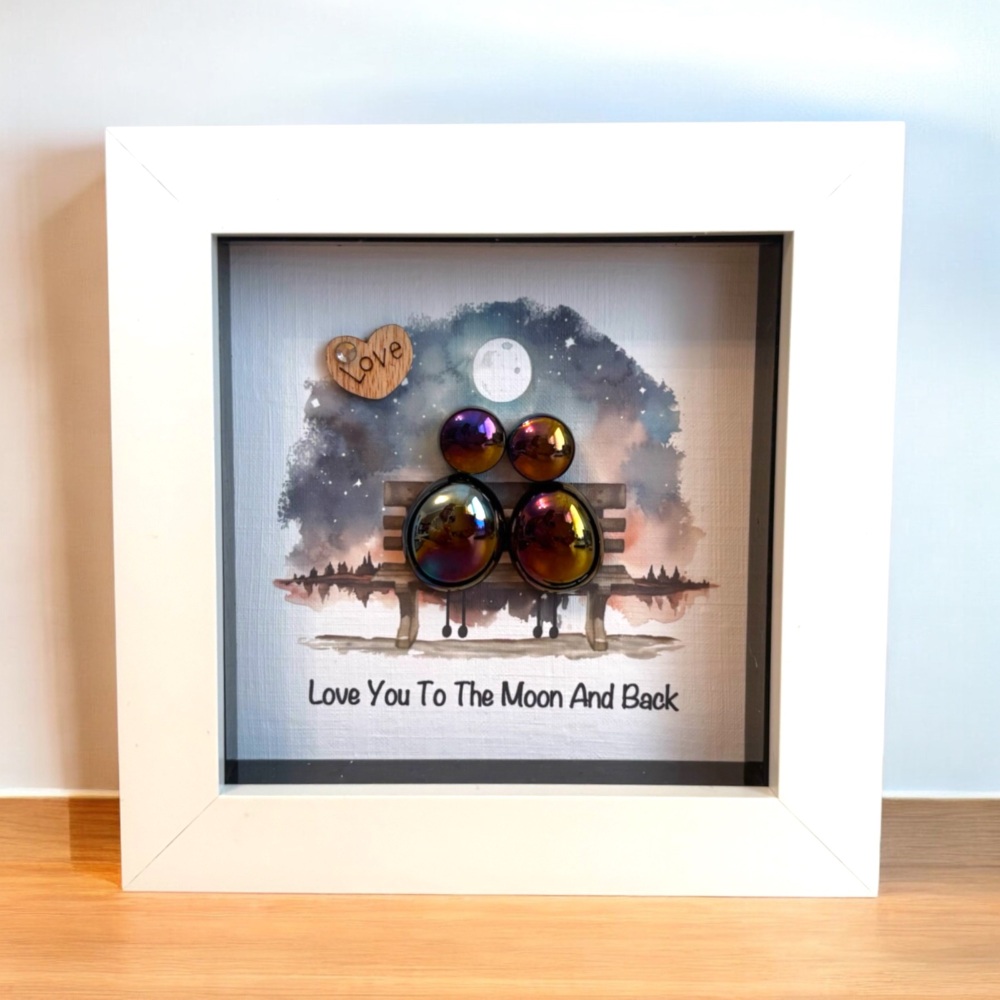 LOVE YOU TO THE MOON AND BACK FRAME
