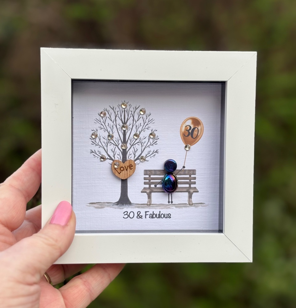 MILESTONE BIRTHDAY FRAME 18,21,30,40,50,60,70,80,90,100