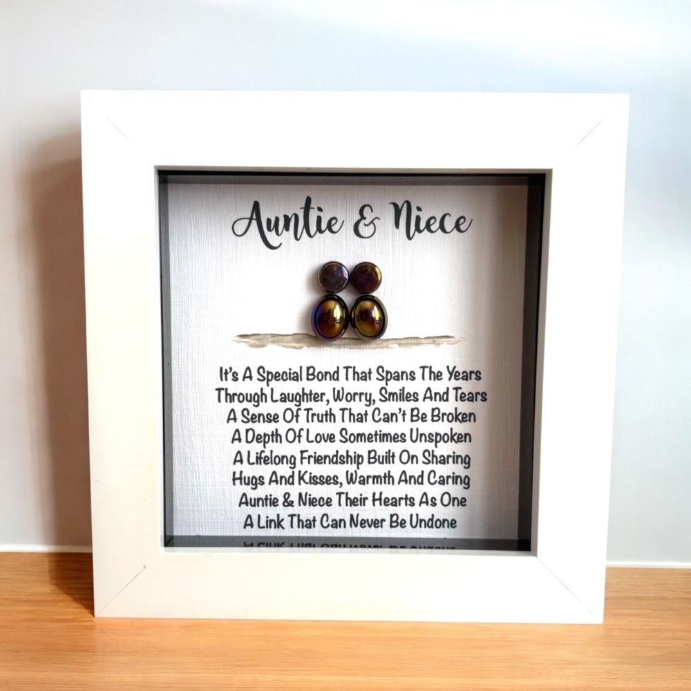 AUNTIE & NIECE VERSE FRAME
