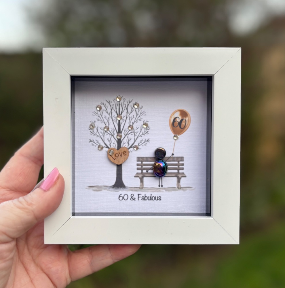 60th BIRTHDAY FRAME
