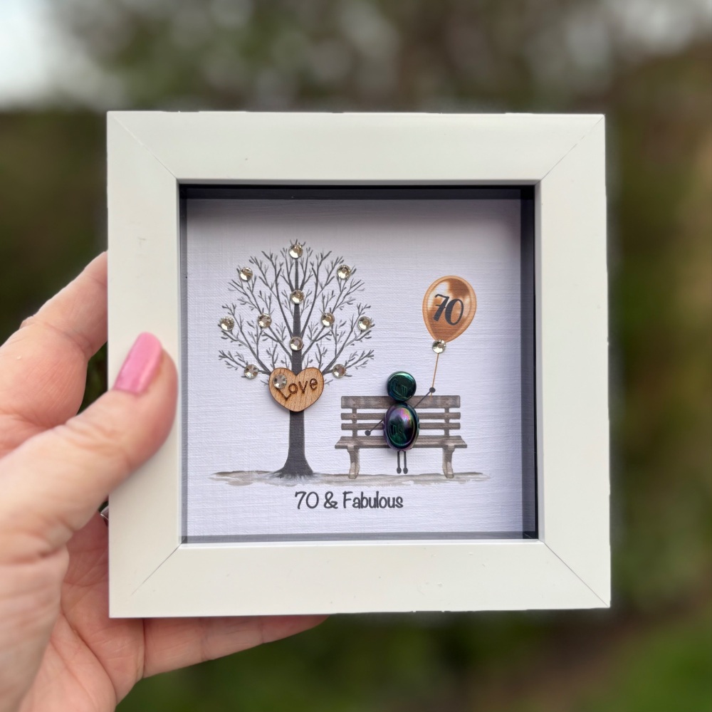 70th BIRTHDAY FRAME